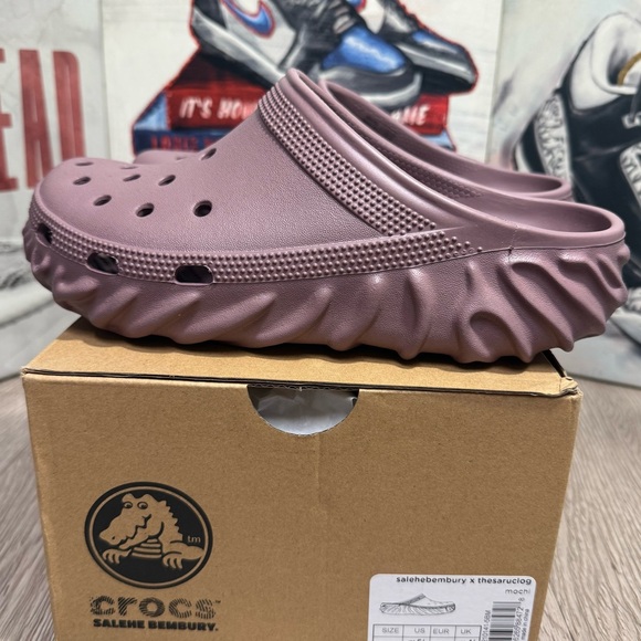 New Crocs Salehe Bembury x Saru Unisex Clogs Size 4M/6W, 5M/7W Mochi Color - Picture 3 of 10